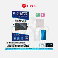 L559 HD Tempered Glass for Switch OLED ฟิล์มกระจก กันรอยขีดข่วนบนหน้าจอ ความแข็งแรงระดับ 9H ความใส 95% ให้ภาพที่คมชัด #Qoomart