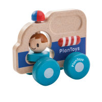 PlanToys RESCUE CAR ชุดทีมกู้ภัย ของเล่นไม้เสริมพัฒนาการ สำหรับเด็ก 12 เดือนขึ้นไป