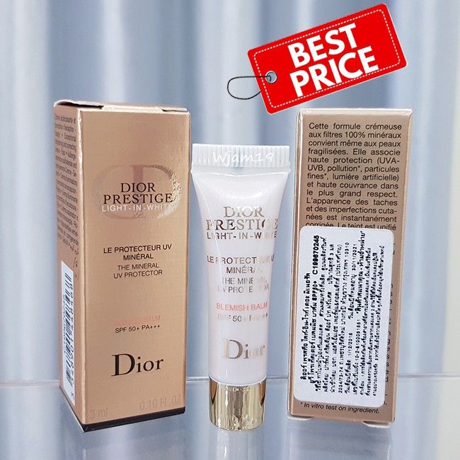 Tester  Nước Thần Dior Prestige La Lotion Essence De Rose Lightinwhite  150ml  Lật Đật Nga Cosmetic