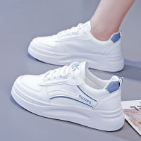 Small white shoes female 2022 autumn new breathable student board shoes ins Korean version of increased platform shoes casual shoes SH836