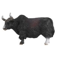 14.5X3.5X8.5cm Classic Animals Cattle Bull Ox Figurine Pvc Cute Lifelike Model Toy