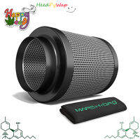 [ส่งจากไทย] Carbon filter Mars hydro กรองคาร์บ้อน 4" - 6" inch 300mm กรองคาร์บอน ในร่มพืช สำหรับดับกลิ่นกรอง Co2 ในบ้านและเต็นท์ปลูก Vtronic  (ผ้ากรองขาว)