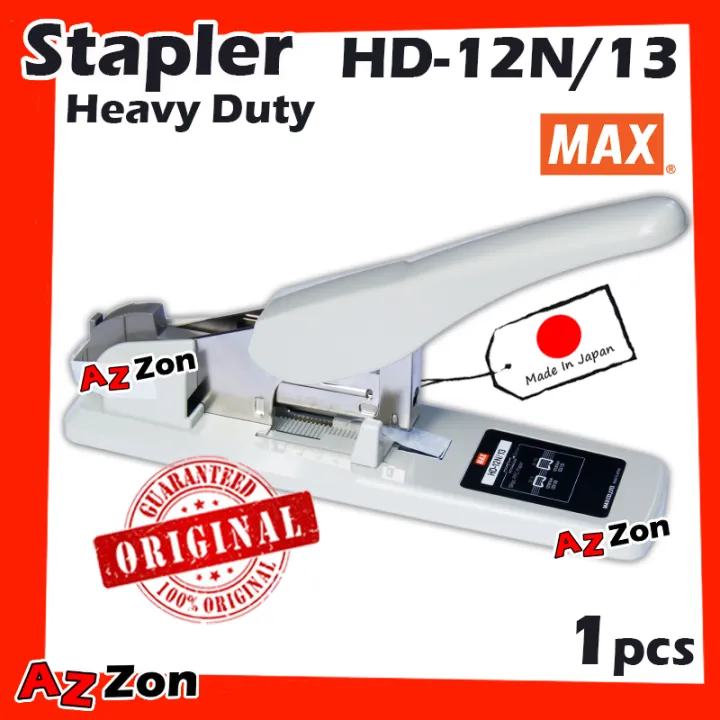 MAX Stapler HD12N/13 Heavy Duty Stapler 100 Genuine MAX Product MADE IN JAPAN MAX 12N/13 Heavy