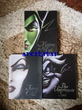 Disney : Fairest of All, Unfortunate Soul, Serena Valentino Book Lot