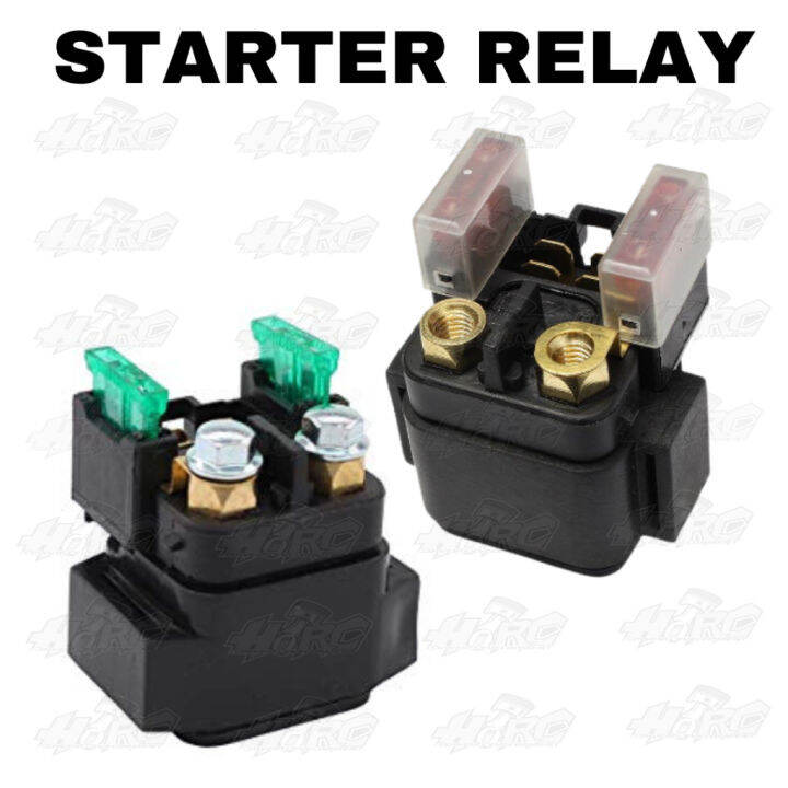 HIRC MOTORCYCLE STARTER RELAY CT100,GY6125,MIO,MIO125,NOUVO,RAIDER,TMX