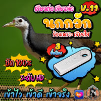 เสียงต่อนกกวัก V.11 เสียงล่อไก่นา V.11 แฟลชไดร์ฟเสียงนกกวัก V.11 ชัด เสียงใส ไม่มีโฆษณาแทรก ไม่มีเสียงรบกวน พร้อมส่ง! มีเก็บเงินปลายทาง!!!