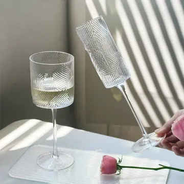 Textured Wine Glasses - Best Price in Singapore - Dec 2023