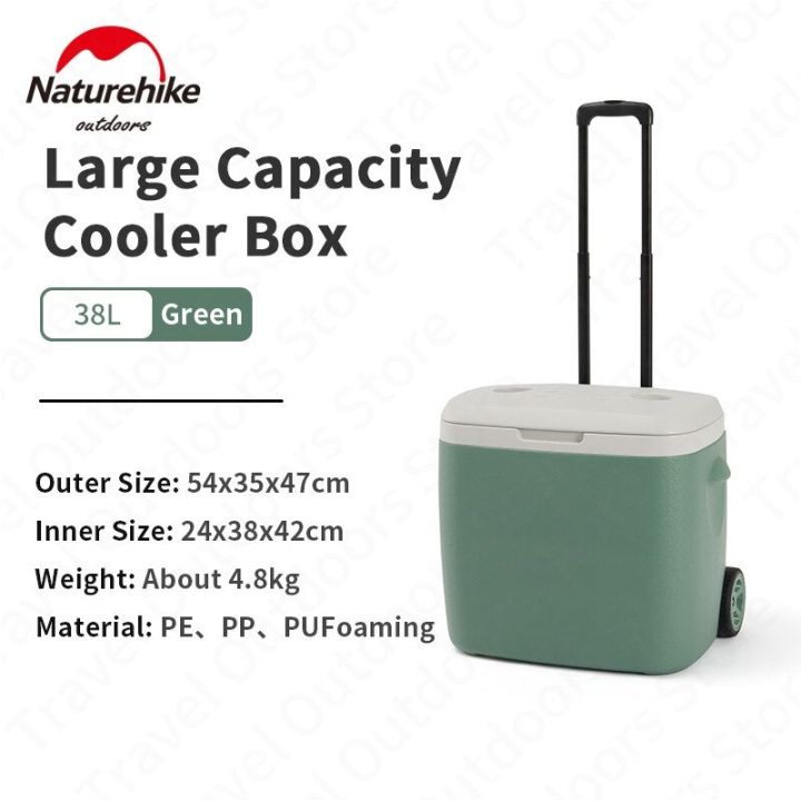 กระติกน้ำแข็ง-แคมป์ปิ้ง-naturehike-cooler-box-รับประกันของแท้ศูนย์ไทย