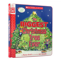 Original English version of the biggest Christmas tree ever story character interactive book big Christmas tree celebration picture book childrens English introduction enlightenment genuine childrens book