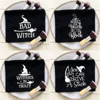 【cw】Bad Witch Portable Cosmetic Bag Toiletries Organizer Pencil Bag Best Gift Female Halloween Theme Party Purse Clutch Makeup Casehot