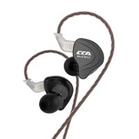 CCA หูฟัง C10 Hifi 4BA + 1DD เทคโนโลยีไฮบริดหูฟังอินเอียร์เพลงดีเจ R หูฟังวิ่งหูฟังมอนิเตอร์ตัดเสียงรบกวนที่ใช้งานอยู่