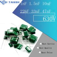 50pcs Polyester film capacitor 630V 1nF 1.5nF 10nF 22nF 33nF 47nF 2J102J 2J152J 2J222J 2J472J 2J682J 2J103J 2J223J 2J333J 2J473J Electrical Circuitry