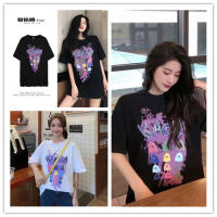 ZY SHOP พร้อมส่ง! ! เสื้อยืดลายการ์ตูน ลายเท่ๆ ใส่แล้วดูดี ผ้านุ่ม ยืดหยุ่น ไม่ย่นง่าย หวาน น่ารัก