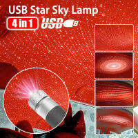 【♘COD Free Cas♘】 li62292595258181 ไฟสร้างบรรยากาศแบบโรแมนติกไฟ Led หลังคาเครื่องฉายรูปดาวโคมไฟกลางคืน Usb ที่ยืดหยุ่นพอดีกับรถยนต์ไฟตกแต่งติดเพดาน