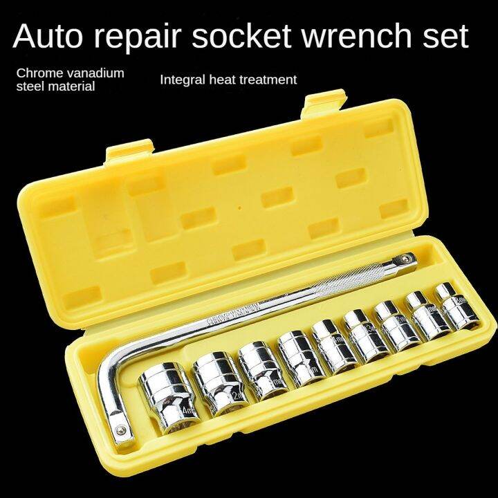 Ratchet Socket Wrench Multifunctional TShaped Socket Set Combination