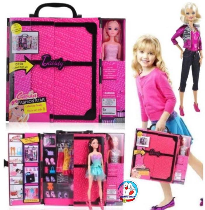 Laag Conflict tong Đồ chơi độc: Búp bê Barbie và tủ đồ 30 phụ kiện sành điệu | Lazada.vn