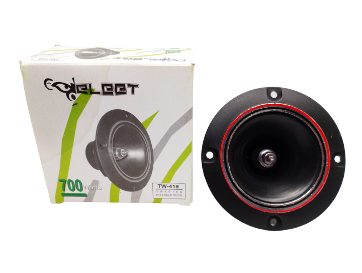 ELEET TWEETER PIEZOELECTRICO SPEAKER TW-419, 700W HIGH POWER, RED ...