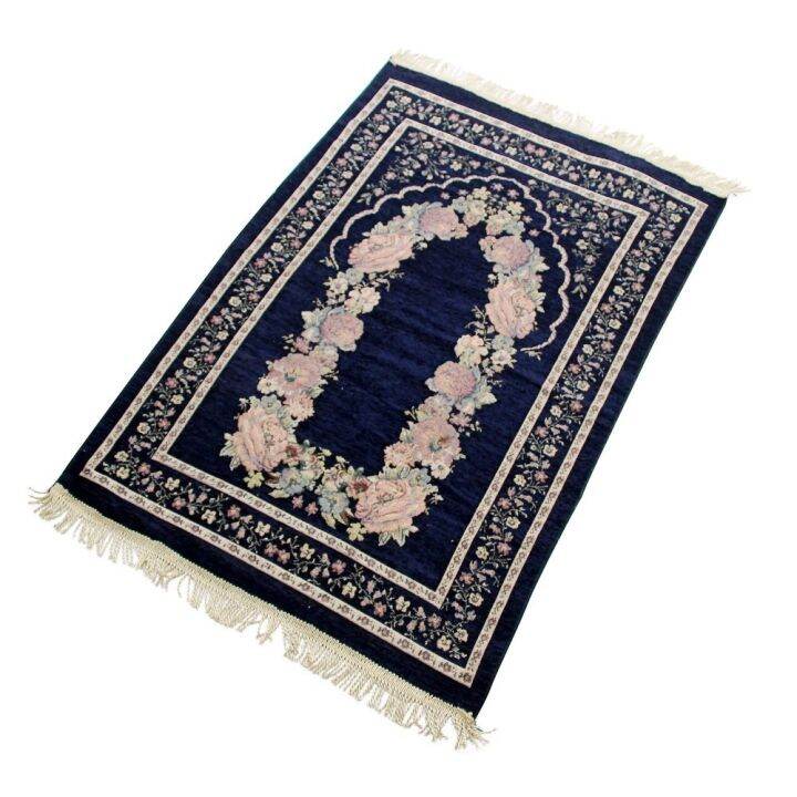 a-shack-ใหม่-islamicsalat-musallah-สวดมนต์-matprayer-blanketnon-slip-พู่ข้างเตียงพรม-floor70x110cm