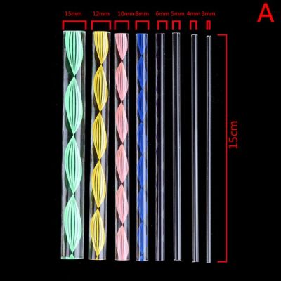 8ชิ้นแท่งอะคริลิค Diy มันดาลาเครื่องมือทำจุดหินจิตรกรรมจุดอุปกรณ์แกะสลักดินน้ำมันเล็บศิลปะงานฝีมือใหม่