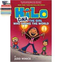 Best seller จาก Hilo 7 : Gina the Girl Who Broke the World (Hilo) &amp;lt;0&amp;gt; [Hardcover]English book ใหม่ส่งด่วน