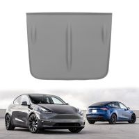 Car Gray Silicone Central Control Anti-Slip Mat Wireless Charger Panel Protection Cover for Tesla Model 3/Y 2021 2022