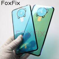 Transparent Clear Glass Cover For Xiaomi POCO F2 Pro Back Battery Cover Rear Housing Door Panel Replacement+Adhesive Sticker Replacement Parts