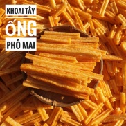 Khoai Tây Lắc Bột Phô Mai Dạng Ống - Túi 500g - ăn vặt ngon - ăn chay được