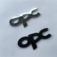 5X OPC Chrome โลหะสีดำป้ายสัญลักษณ์สติกเกอร์อุปกรณ์เสริมสำหรับ Opel Corsa Meriva Zafira Astra Vectra Antara Mokka