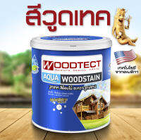 วูดเทค อะควา วูดสเตน สีย้อมไม้ สีทาไม้ สูตรน้ำ สำหรับผนัง  WODOTECT Aqua Woodstain For Panels