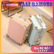 Vali Khung Nhôm Bamozo Size 20 24 28 inch Nhựa ABS PC Cao Cấp Bịt 4 Góc