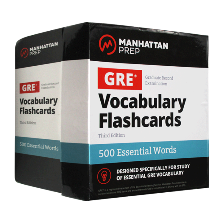 [Authentic Version ] 500 Essential Words GRE Vocabulary Flashcards ...