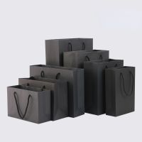 【YF】☂✆  1pc black Paper Clothing Storage Shopping festival  Environmental Protection With