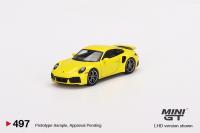 1:64 Porsche Turbo S แข่ง Mgt00497-Ch สีเหลือง