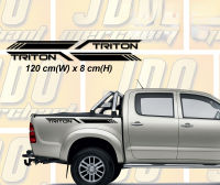 (Wellsunny6) Mitsubishi Estrada Triton สติกเกอร์สติกเกอร์ไวนิล