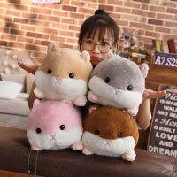 หมอนตุ๊กตาหนูแฮมสเตอร์ตุ๊กตานุ่มยัดไส้สัตว์ขนาดใหญ่50-120ซม. Kado Ulang Tahun ให้ความอบอุ่นกับมือ