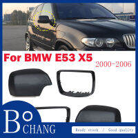 ฝาปิดกระจกข้างสำหรับ BMW E53 X5 2000-2006ตัวยึดกระจกติดขอบประตูรถกรอบกระจกมองหลัง51168256321