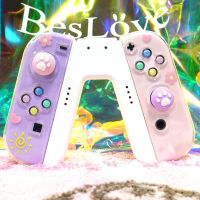 ABXY Crystal Joycons Button Gaming Thumb Stick Grip Cover for Nintendo Switch OLED Joycons For NS Switch og Joystick Caps