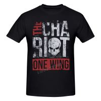 Chariot Man - A Winged Sign Of Distress The Cha Riot One Wing T-Shirt Harajuku Streetwear 100% Cotton Graphics Tshirt S Tee