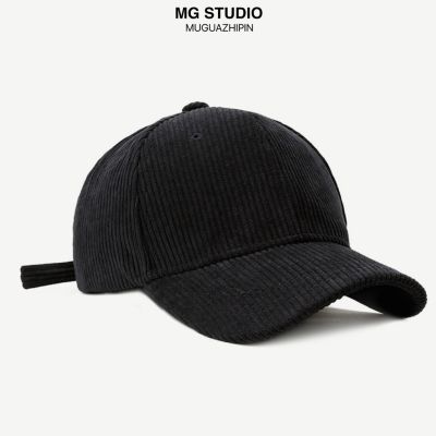 Mg หมวกเบสบอลผ้าลูกฟูก 10 สี