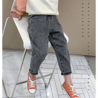 [COD] Boys jeans 2023 spring and autumn trousers boy handsome casual trendy childrens foreign style