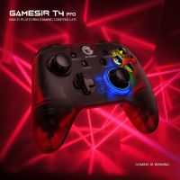 Gamesir T4 Pro 2.4Ghz จอยเกมสำหรับมือถือบลูทูธ/พีซี/นินเท็นโดอาร์เคดสวิตช์และเกม Mfi