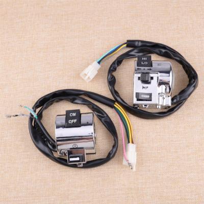 CITALL New 1pair Left $ Right Motorcycle Handlebar Start and Horn Switch Unit Fit for Retro Roller 50&amp;125cc BENZHOU ZNEN