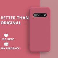 [On1ine 3C Digital} 9สีเคส TPU บางซิลิคอนเหลวนุ่มสำหรับ Samsung S9 S10บวกที่คลุม S10E ลูกกวาด