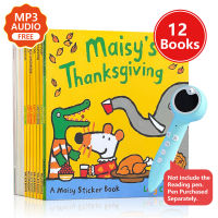 【 Cw】12หนังสือชุด Maisy ว่ายน้ำกระเป๋าคลื่นหนูเมาส์หนังสือภาพภาษาอังกฤษเด็กหนังสือนิทานสติกเกอร์หนังสือเด็กเกม IQ EQ การฝึกอบรม