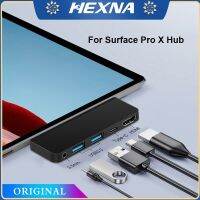 ❉ [Hexna] USB C HUB For Microsoft Surface Pro X 13 1876 Dock Station with HDMI Type-c PD USB3.0 Adapter