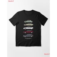 Sort.V CAR Citroen Haute De Gamme Classic Car Collection (vr2) Essential T-Shirt เสื้อยืดพิมพ์ลาย เสื้อยืดโลโก้รถ  AE0O