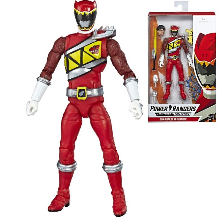 Hasbro Power Rangers Lightning Collection Dino Fury Red Ranger 6-in Action  Figure