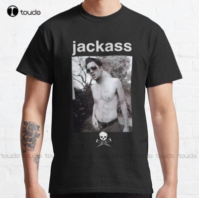 Jackass - Knoxville Johnny Knoxville Jackass Classic T-Shirt Henley Shirt Custom Gift Fashion Tshirt Summer  Xs-5Xl Retro