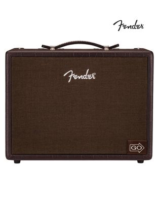 Fender Acoustic Junior Go Amp แอมป์อคูสติก แอมป์กีตาร์โปร่ง 100 วัตต์ ลำโพง 8" &amp; ลำโพง Tweeter ต่อ USB/Bluetooth ได้ มีแบตในตัว ใช้ได้ 12 ชม.