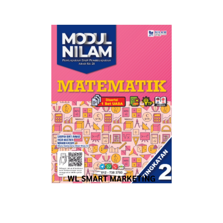 Buku Latihan: Modul Nilam Matematik Tingkatan 2 Dwibahasa (2023) | Lazada